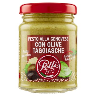 Pesto alla Genovese con Olive Taggiasche Polli - 90 g