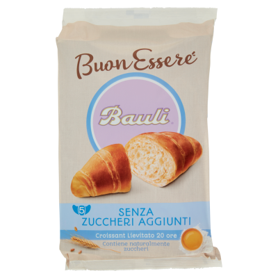 Croissant Tradizionali Senza Zucchero 40gx5 Bauli - 200 g