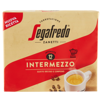 Caffè  Intermezzo Gusto Deciso e Corposo Zanetti Segafredo - confezione 2 da  250 g