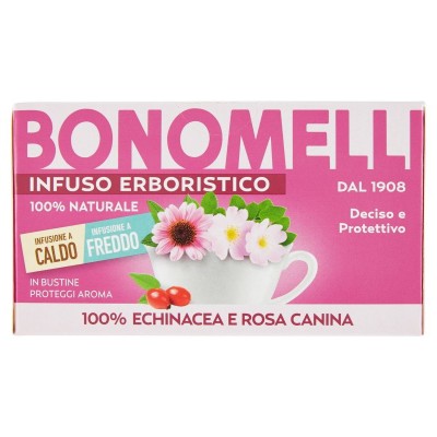 Infuso Erboristico Echinacea e Rosa Canina Bonomelli - 32 g