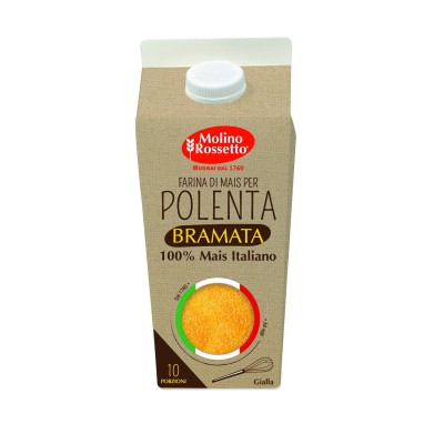 Farina per Polenta Bramata Molino Rossetto - 750 g
