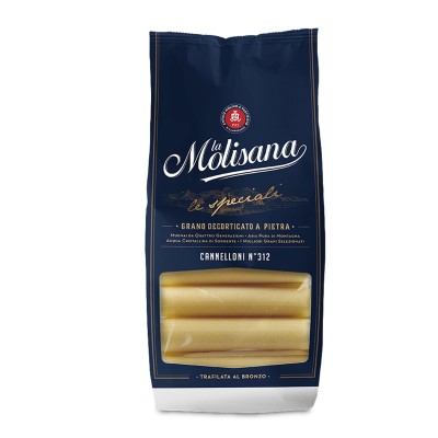 Pasta Cannelloni di Semola di Grano Duro La Molisana - confezione da 500 g