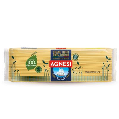 Pasta di Semola Spaghettini Agnesi - confezione da 500 g