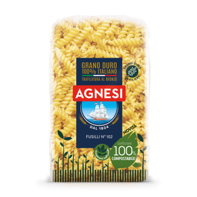 Pasta di Semola Fusilli Agnesi - confezione da 500 g