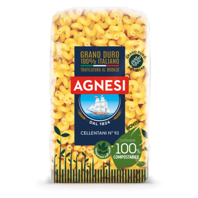 Pasta di Semola Cellentani Agnesi - confezione da 500 g