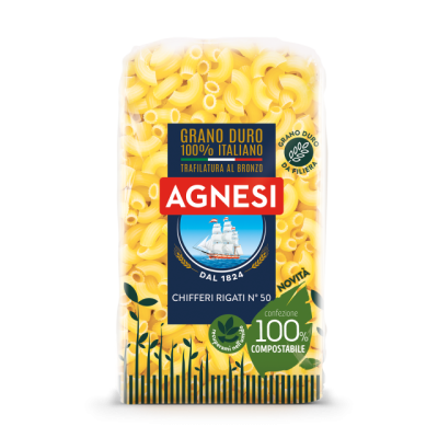 Pasta di Semola Chifferi Rigati Agnesi - confezione da 500 g