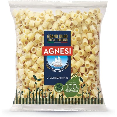 Pasta di Semola Ditali Rigati Agnesi - confezione da 500 g