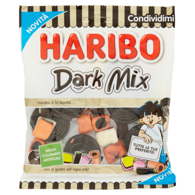Caramelle Dark Mix Haribo - 175 g