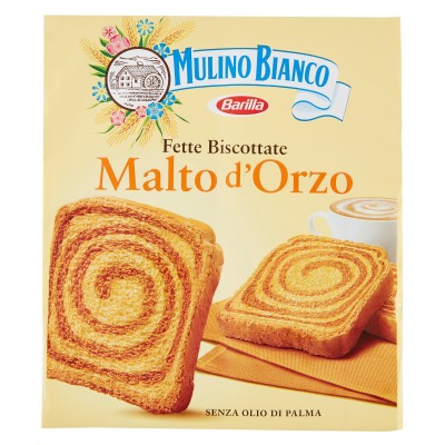 Fette Biscottate Malto d'Orzo Mulino Bianco Barilla - 315 g